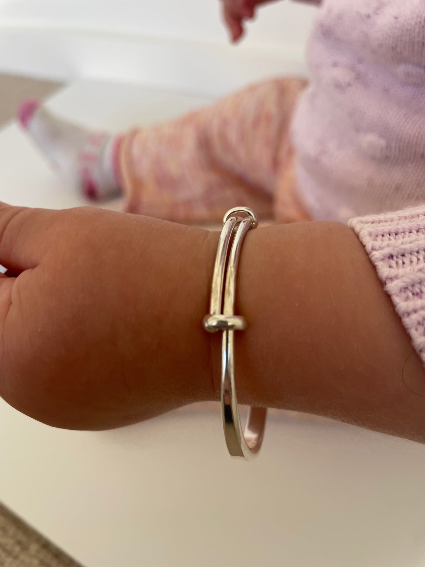 Stirling Silver Baby/Childrens Bracelet